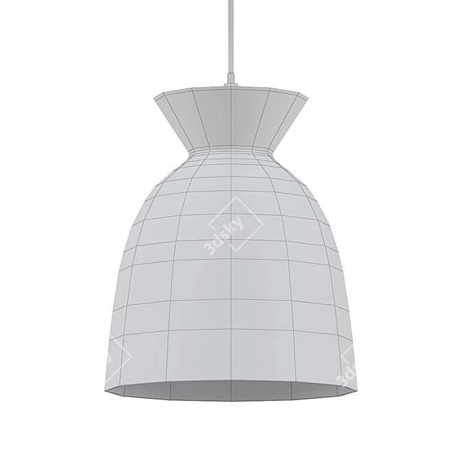 Elegant Buco Pendant Light 3D model image 2