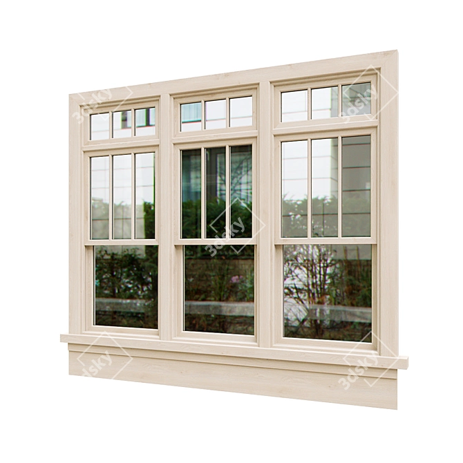 Optimized Exterior Windows v.11 3D model image 12