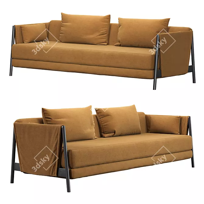 Elegance in Comfort: Madison SoftLine 3D model image 1