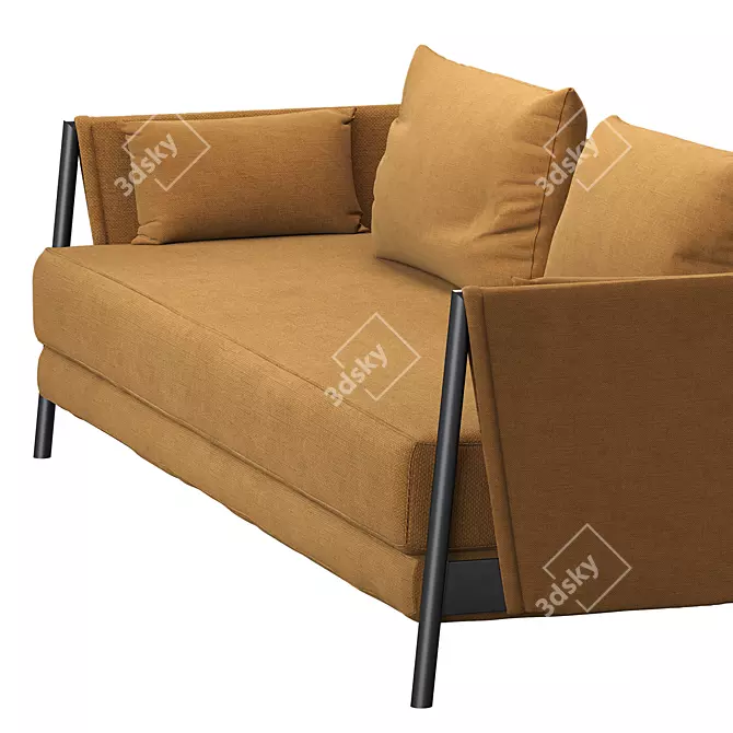 Elegance in Comfort: Madison SoftLine 3D model image 2