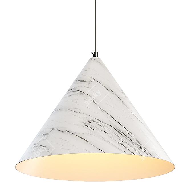 Elegant IDEA Pendant Light 3D model image 3