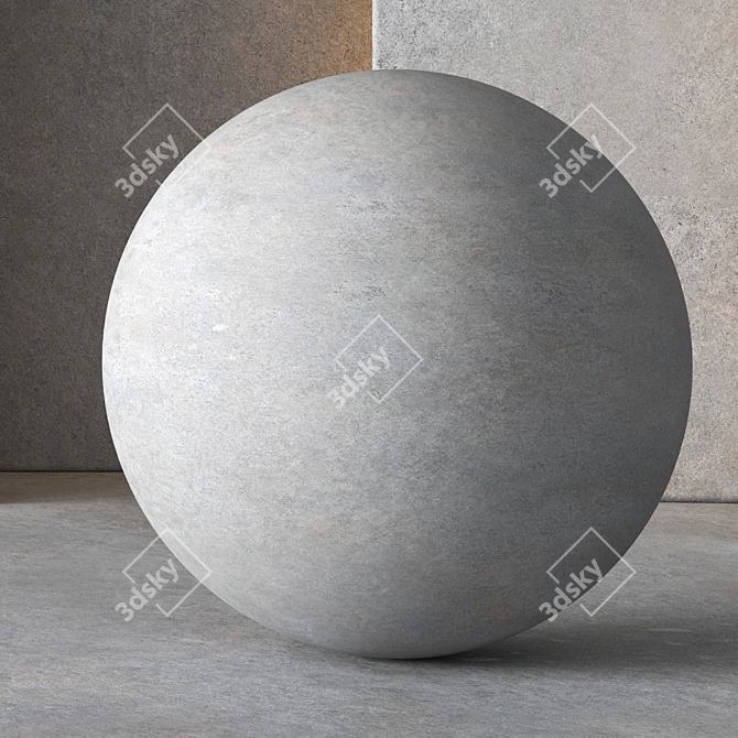 Seamless Plaster Material - 30 Variations 3D model image 2