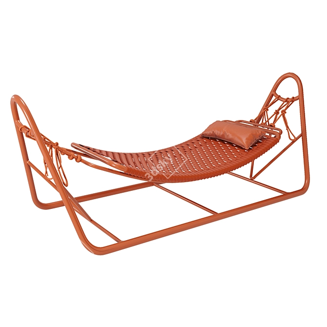 Relaxing Oasis: Hammock Jambo 3D model image 3