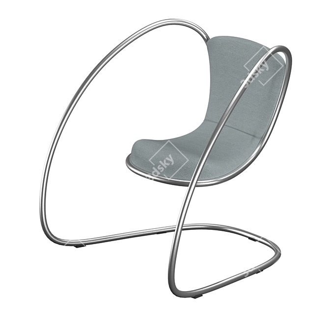 Timeless Luxury Chair 3D model image 1