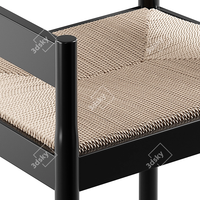 Carimate Vico Magistretti Chair 3D model image 4