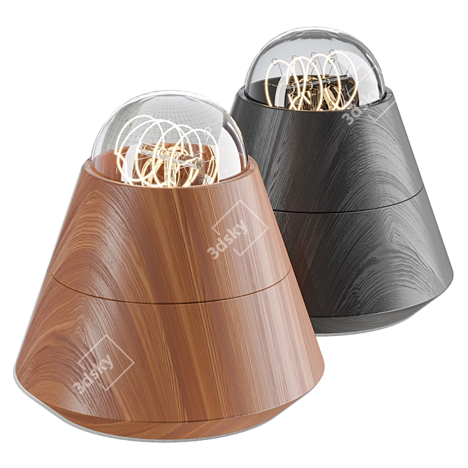 Vulcain Fire Passion Table Lamp 3D model image 1