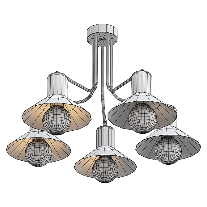 Vitaluce6: Sleek, Sophisticated Lighting 3D model image 2