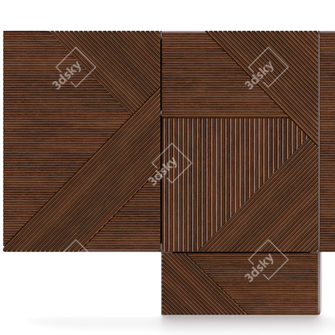 Linear Charm MA20 Chest of Drawers 3D model image 3