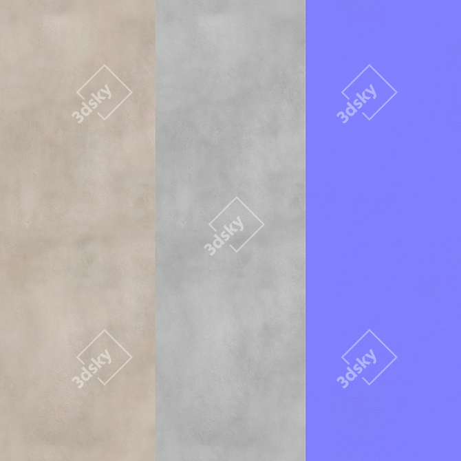 Title: Premium Decorative Plaster Kit 3D model image 7