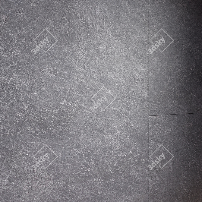 Seamless Porcelain Stoneware Tile 3D model image 2