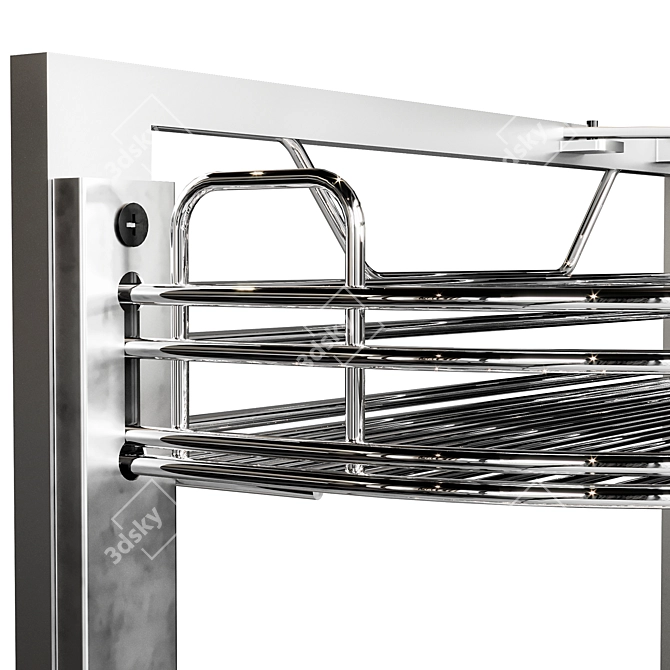 Streamline Kitchen Cabinet Organizer 3D model image 4