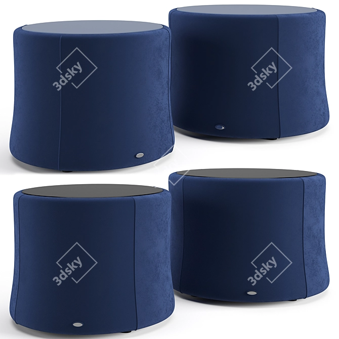 Elegant Fendi Casa Fida Coffee Tables 3D model image 1