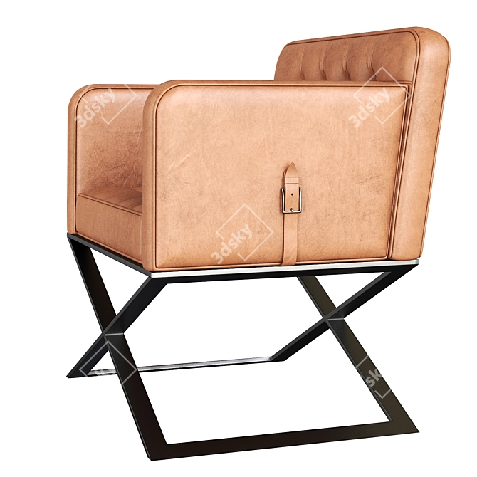 Luxury Bentley Harlow Armchair 3D model image 3