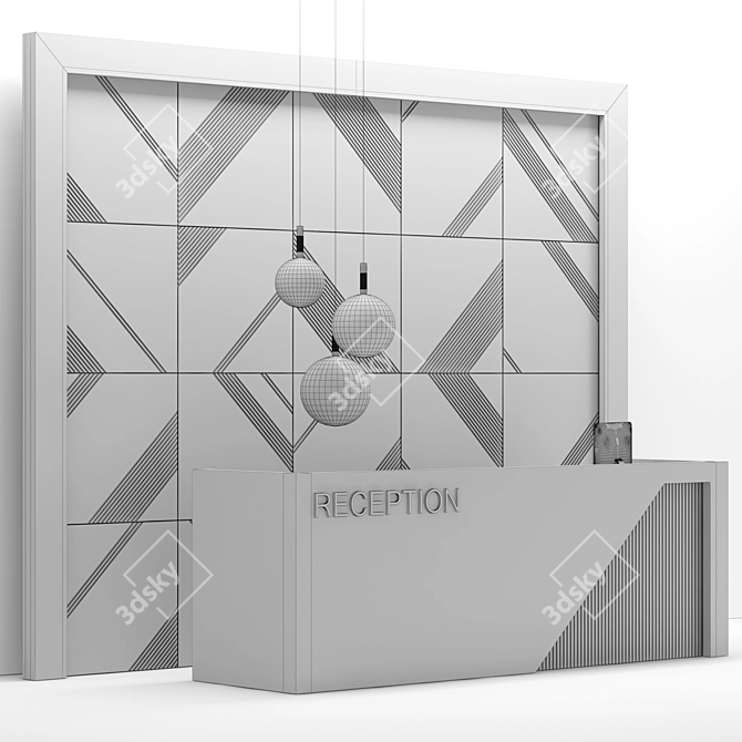 Simplex Reception 2 3D model image 4