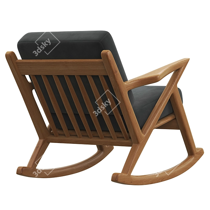 Soto Rocking Chair: Modern Comfort for Your Home 3D model image 3