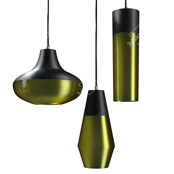 Elevate your space with RENORD by ANZAZO Luminaire 3D model image 2