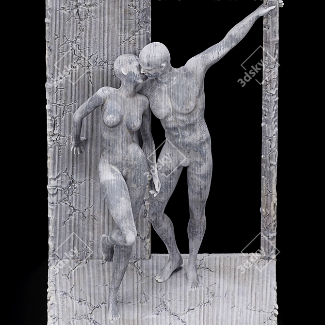 1948 Bob Quinn Figurative Sculptor 3D model image 4