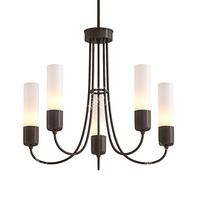 Elegant Outdoor Lighting Solution 3D model image 1
