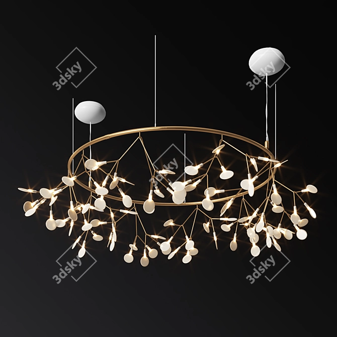 Heracleum Big O Pendant Light 3D model image 2
