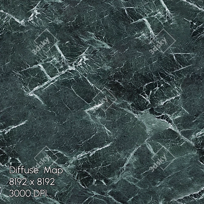 Luxury Marble Tile Set 3D model image 7