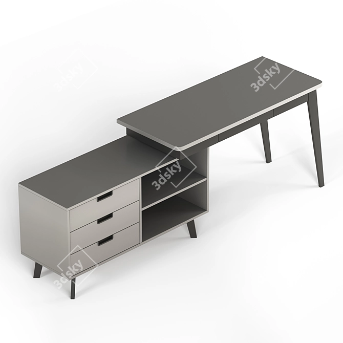 ADDDIN Swivel Work Table 3D model image 6