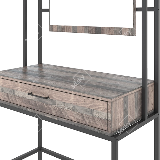 Urban Rustic Dressing Table 3D model image 3