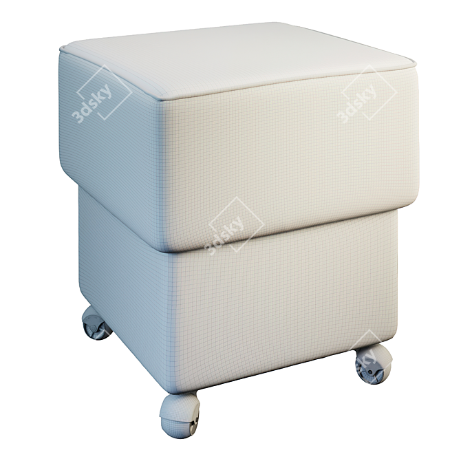 Lazurit Ottoman "Donald" - Stylish and Versatile 3D model image 2