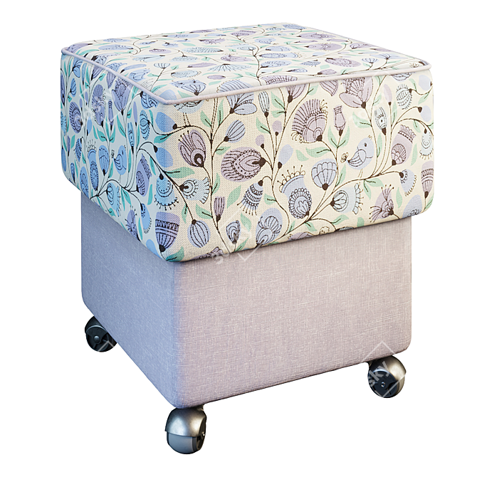 Lazurit Ottoman "Donald" - Stylish and Versatile 3D model image 5