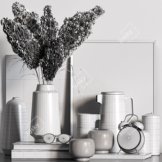Premium Decor Set: Versatile, High-Quality, 3dsmax & OBJ Formats 3D model image 5