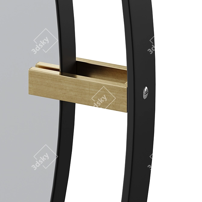 Betsy Metal Frame Mirror by Kare Design 3D model image 3