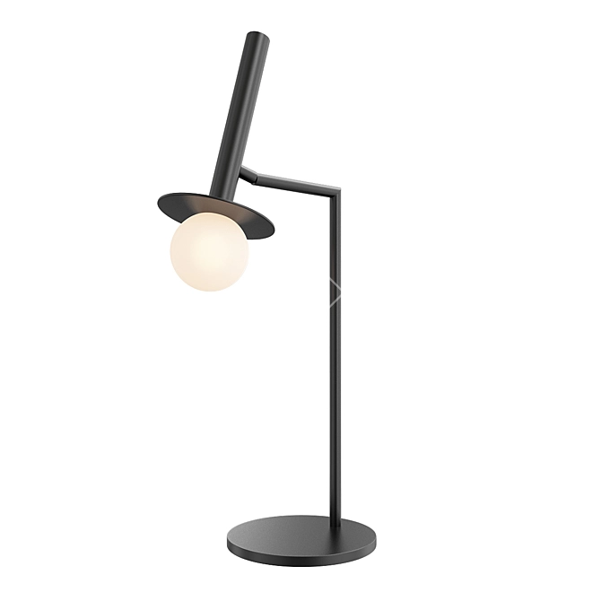 Sleek Modern Table Lamp 3D model image 1