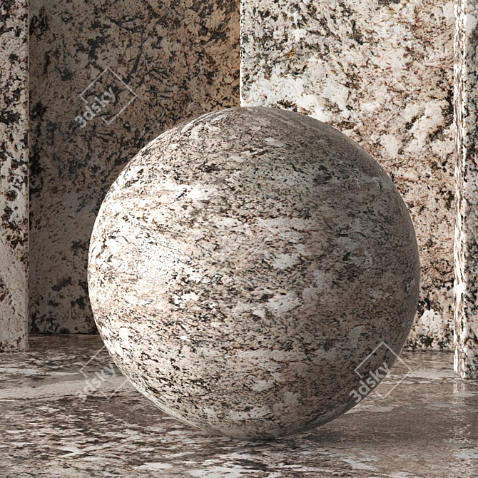 Elegant Marble Texture for VRay & Corona 3D model image 2