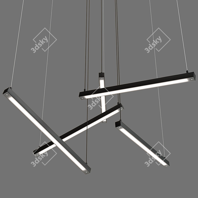 Artys Flex Pendant Light by Ilfari 3D model image 3