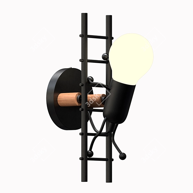 Modern LED Lamp - 2014 Design 3D model image 2