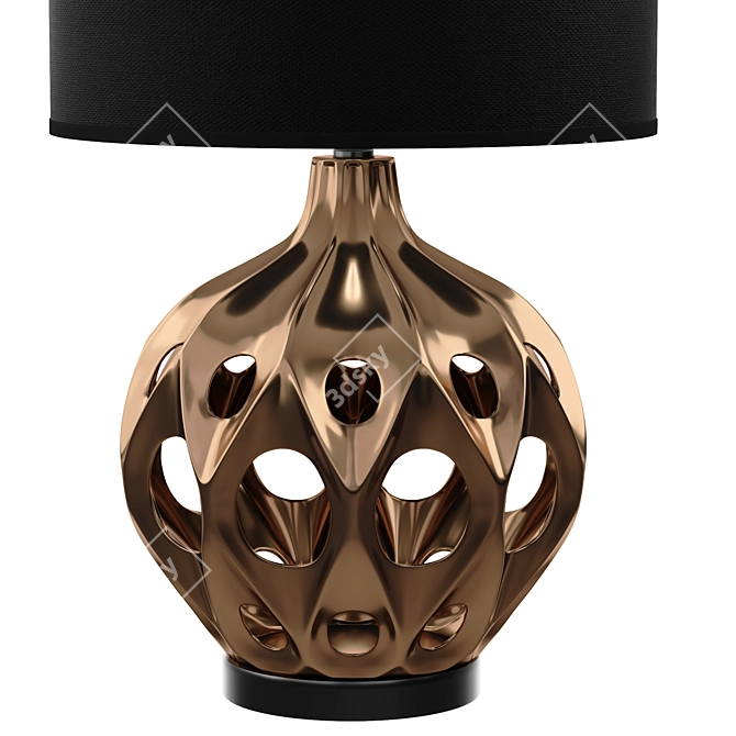 Safavieh Regina Ceramic Table Lamp 3D model image 4