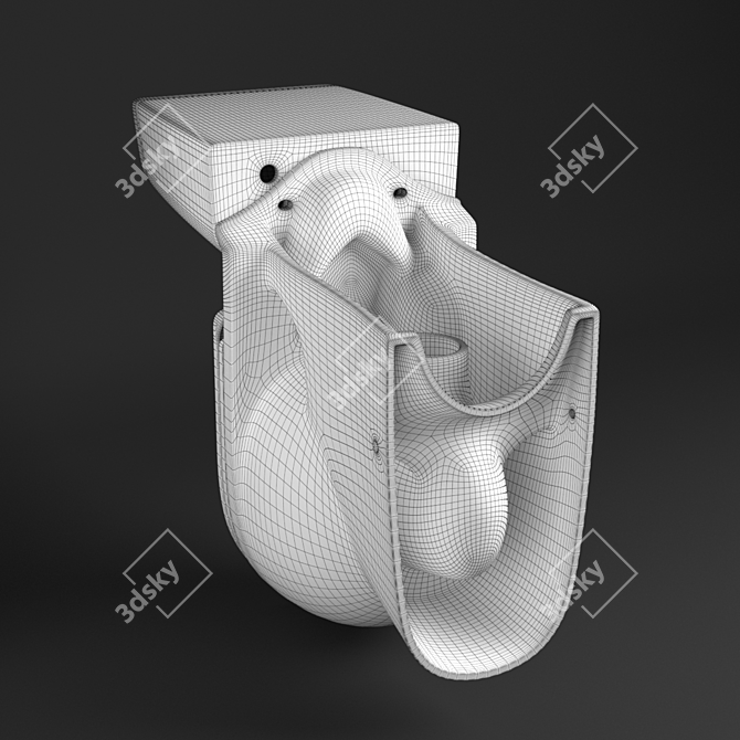 Luxe Fest DM | High-End Toilet Solution 3D model image 5