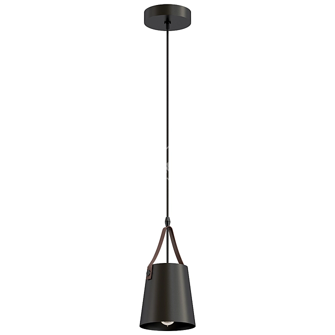 Tristen 3641-1 Pendant Light: Modern Elegance in 3Ds Max 3D model image 1