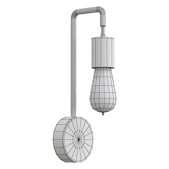 Modern Calvani Pendant Light 3D model image 2