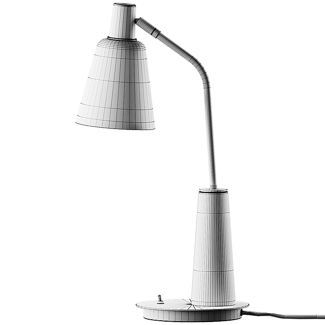 Shinola Book Milk: Sleek Desk Lamp 3D model image 4