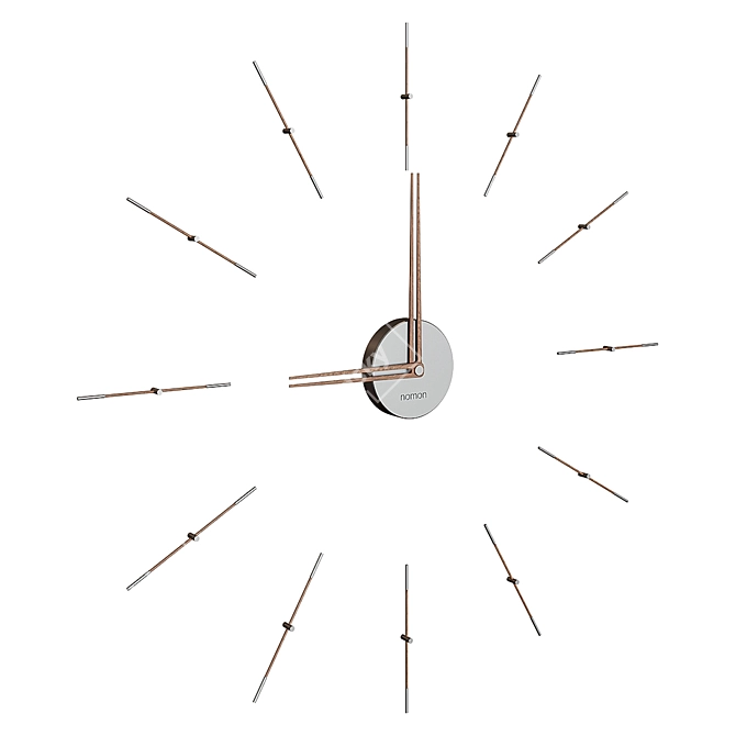 Title: Nomon Merlin Mini 12 Designer Watch 3D model image 2