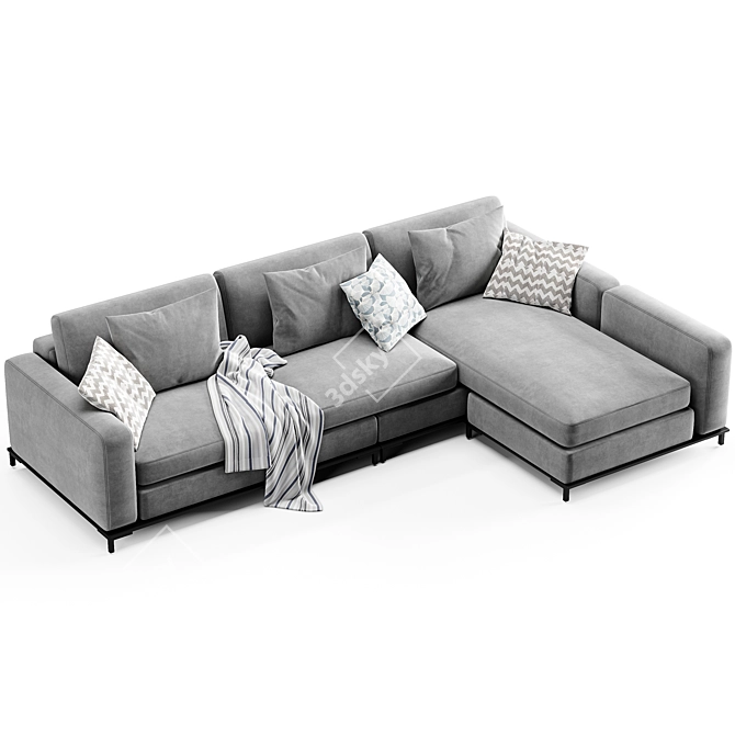 Modern BoConcept Sofa - 2015 Design 3D model image 3