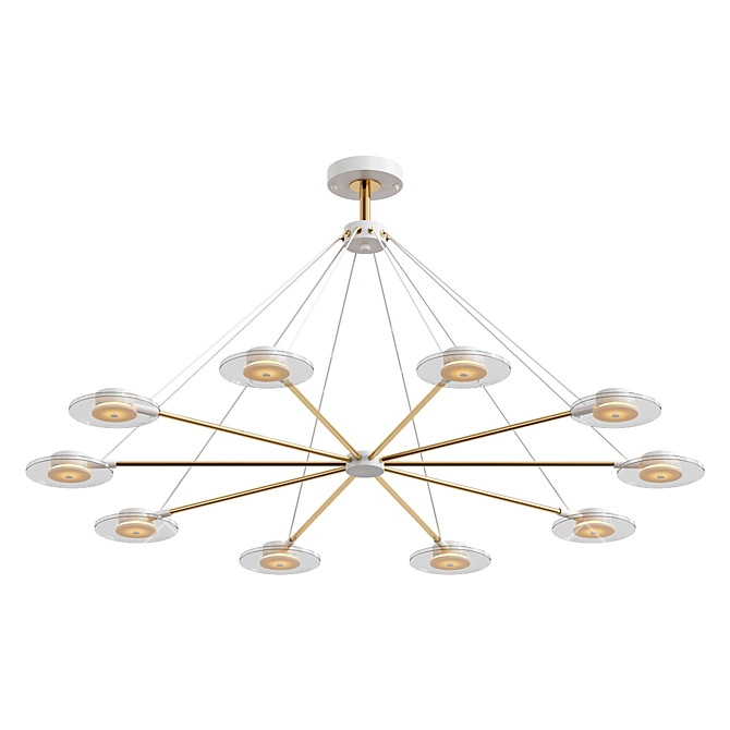 Modern Design Nadin Lamp 3D model image 1