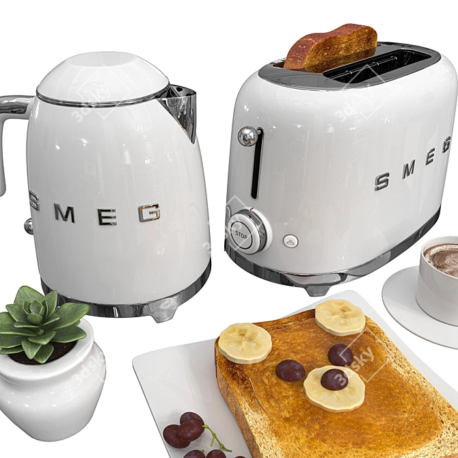 Sleek Smeg Edit Poly Set 3D model image 4