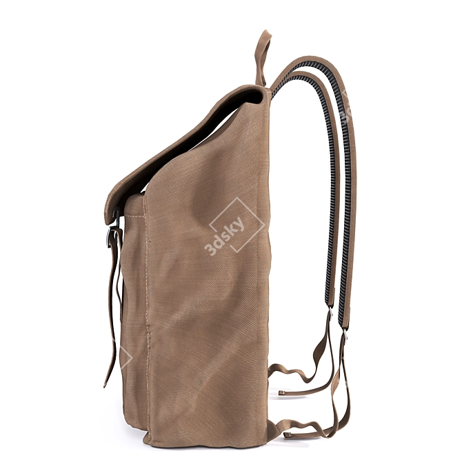 High-Resolution Backpack: Corona & Vray 3D model image 4