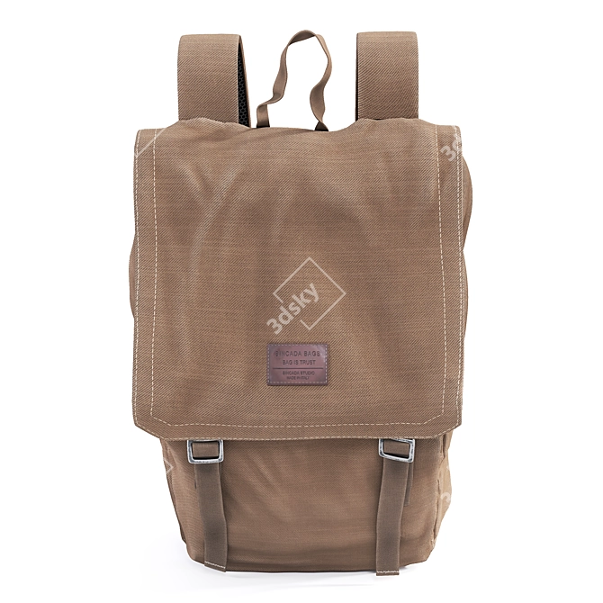 High-Resolution Backpack: Corona & Vray 3D model image 6