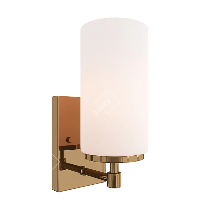 Bellevue Kenney Bathroom Sconce 3D model image 1