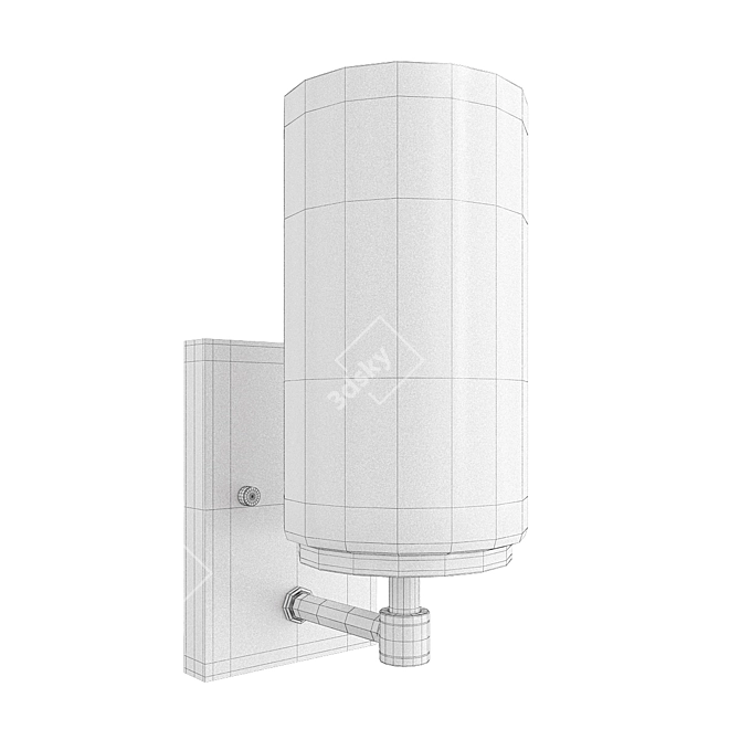 Bellevue Kenney Bathroom Sconce 3D model image 2