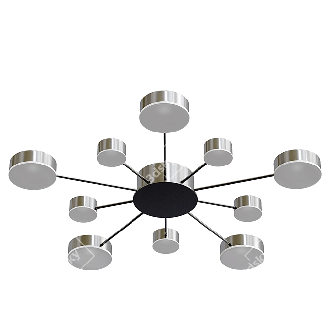 Wilcox LSP: Stylish Pendant Light 3D model image 1