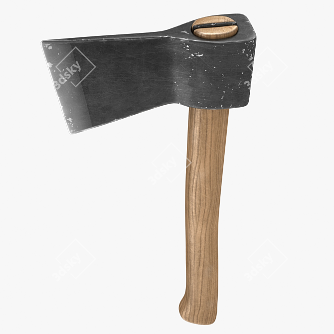 63cm Axe Model 3D model image 1