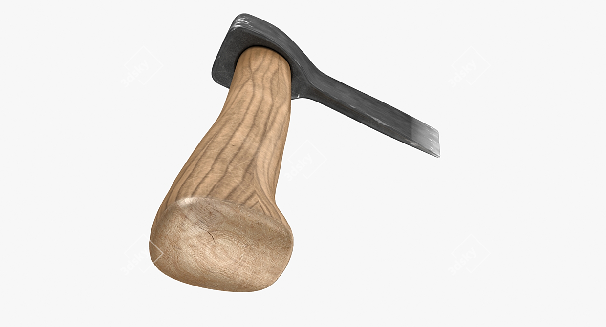 63cm Axe Model 3D model image 4